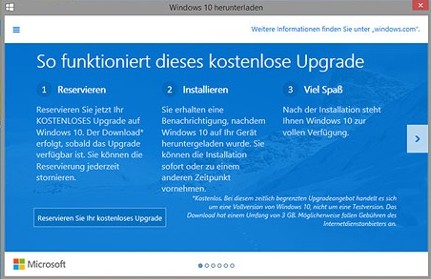 Windows 10 herunterladen
