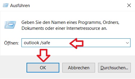 Abgesichterten Modus ausführen